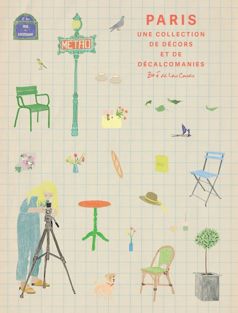 Papeterie - Décalcomanies PARIS - HACHETTE LIVRE