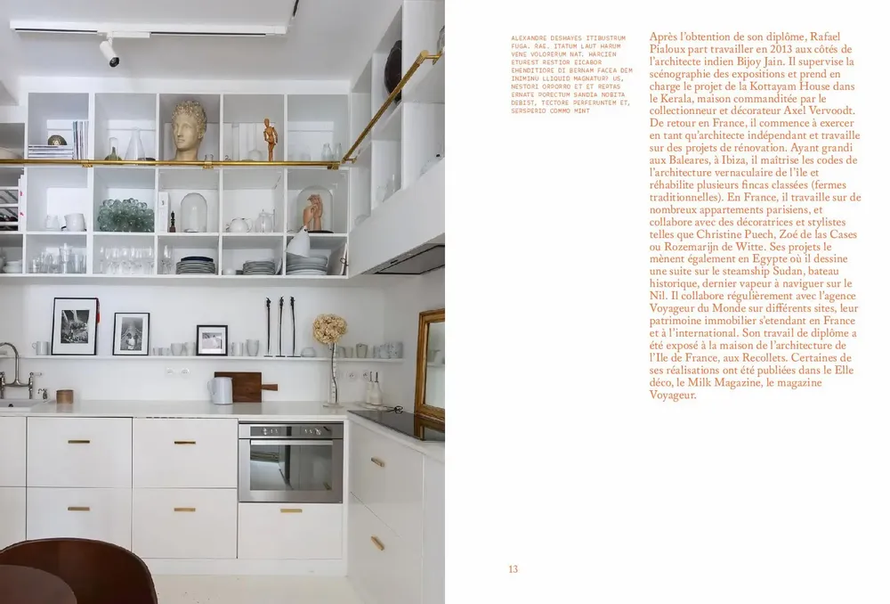 Stationery - The decor according to Zoé de Las Cases, The kitchen - HACHETTE LIVRE
