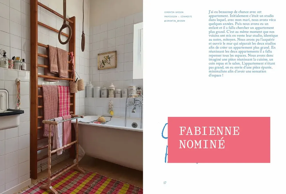 Stationery - The decor according to Zoé de Las Cases, The bathroom - HACHETTE LIVRE