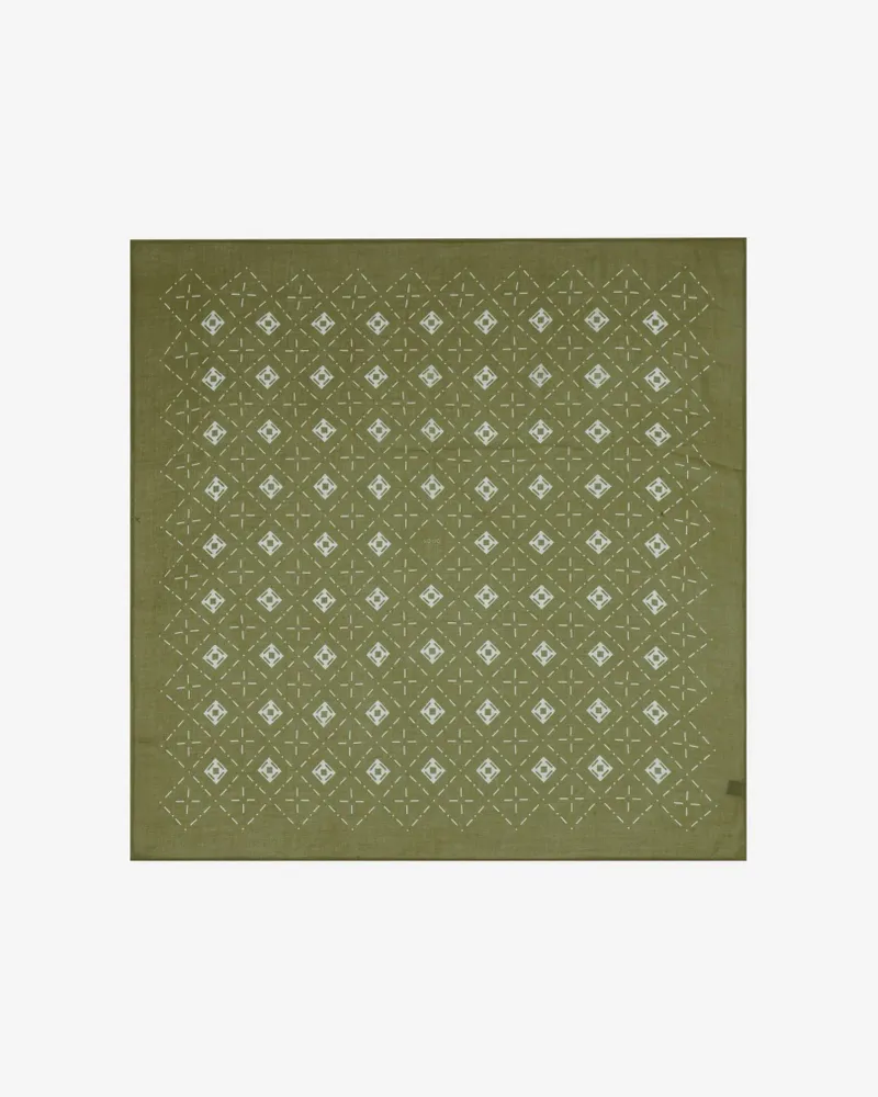 Foulards et écharpes - Diamonds in Verdant Bohemian Style Bandana - SOHO SCARVES