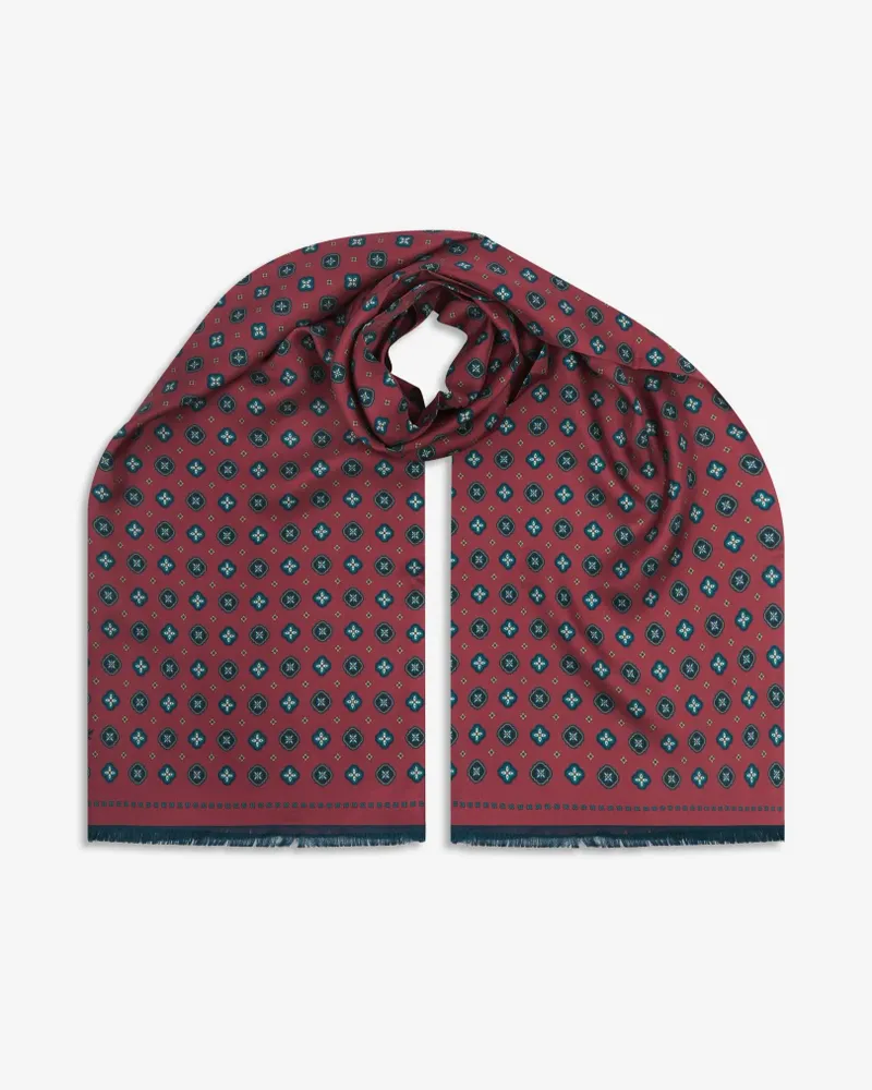 Foulards et écharpes - The London Scarf Chelsea Berry - SOHO SCARVES