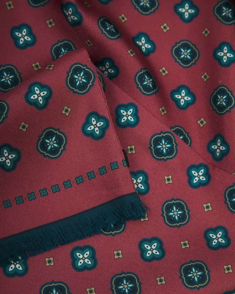 Foulards et écharpes - The London Scarf Chelsea Berry - SOHO SCARVES