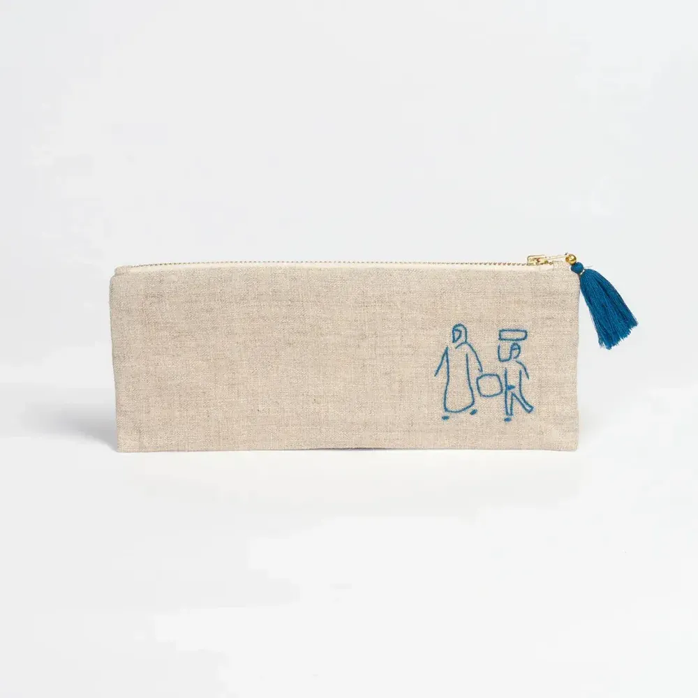 Stationery - Handmade Peace Pencil Case - UNHCR/MADE51