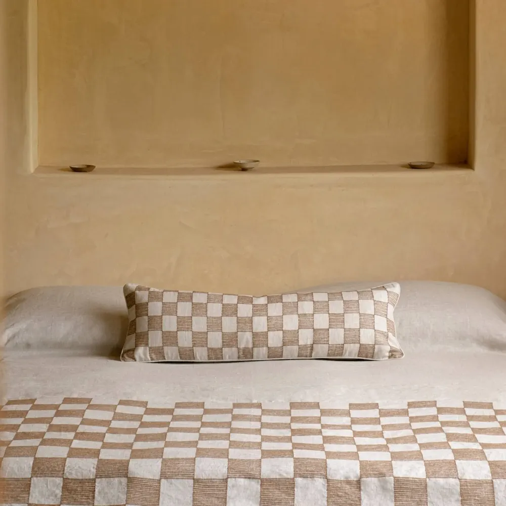 Coussins - NO-MAD Lumbar Cushion Covers in Natural Textiles - NO-MAD