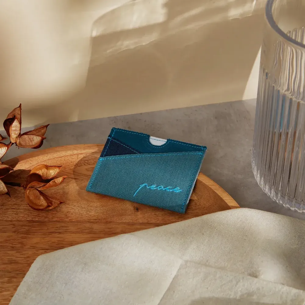 Bags and totes - Handmade Peace Card Holder - UNHCR/MADE51