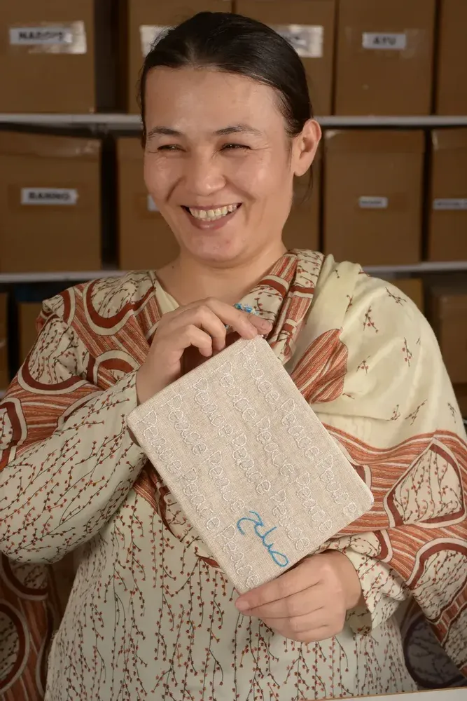 Bags and totes - Handmade Saleh Pouch - UNHCR/MADE51