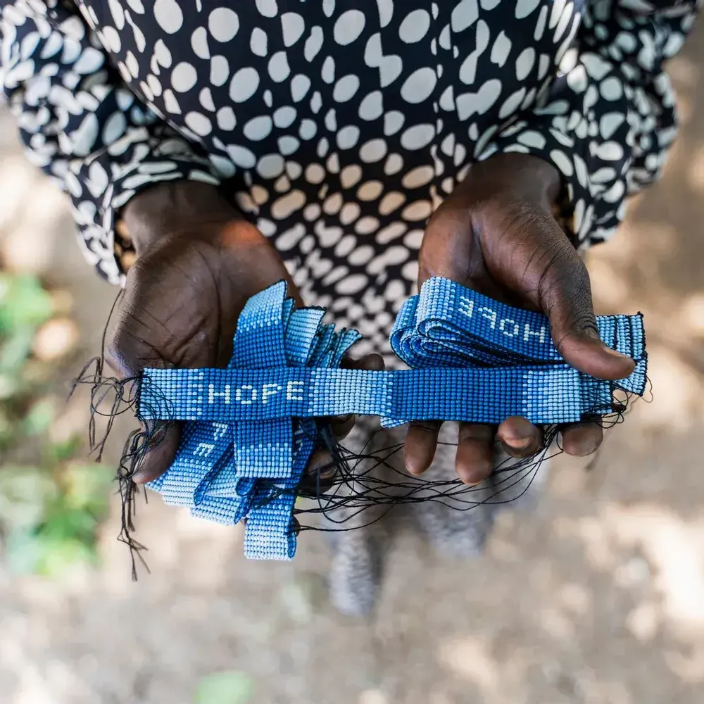 Accessoires animaux - Porte-clés Hope fait main - UNHCR/MADE51