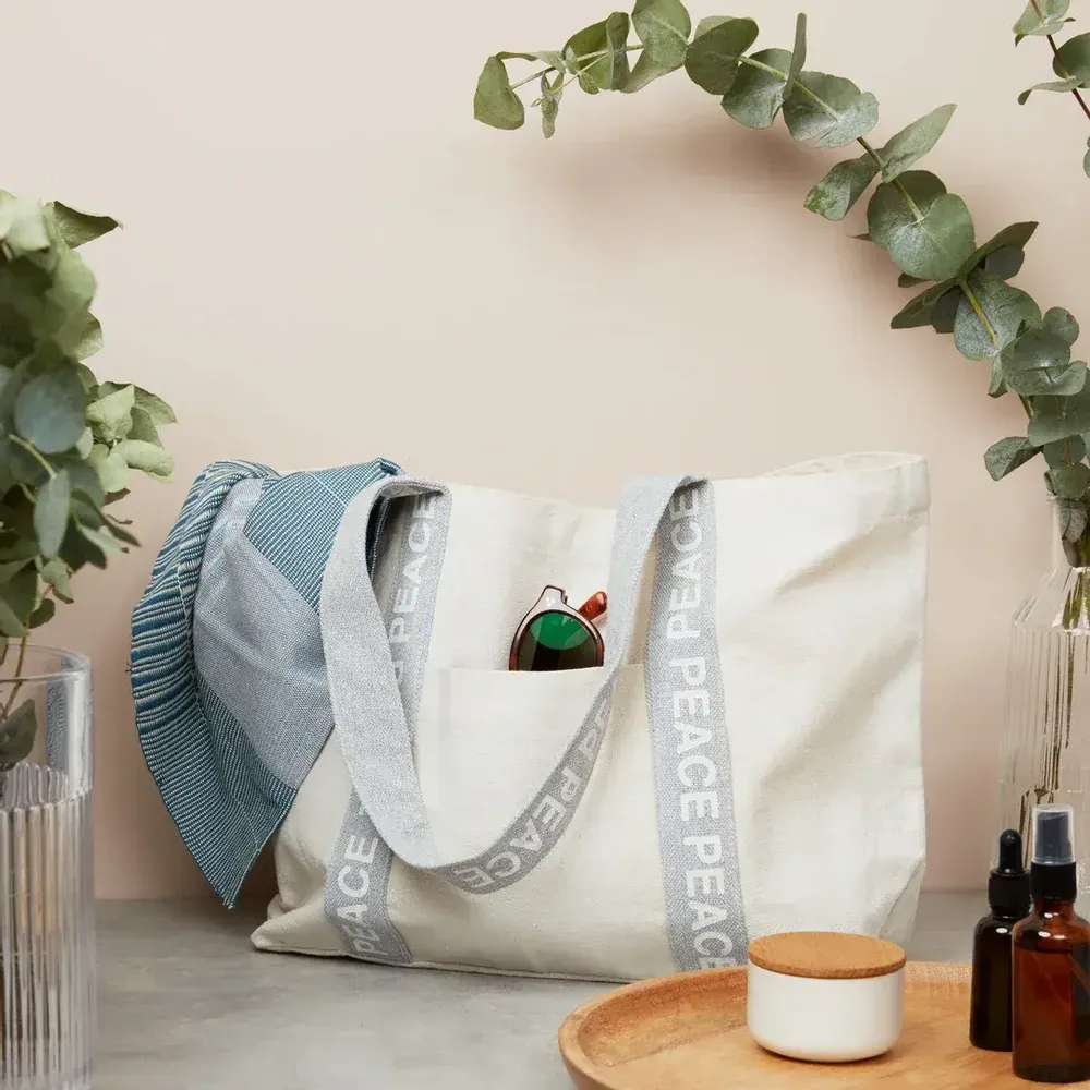 Bags and totes - Handmade Peace Tote - UNHCR/MADE51