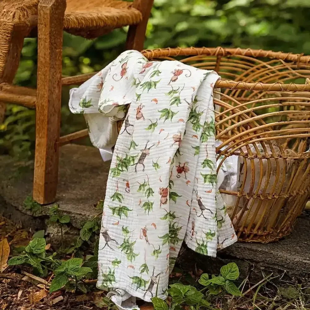 Kids accessories - Little Lange - The Little Monkeys and the Bananas - POP ET SES FRÈRES