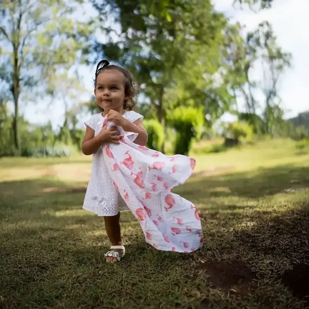 Accessoires enfants - Maxi Lange - Les Baleines Roses - POP ET SES FRÈRES
