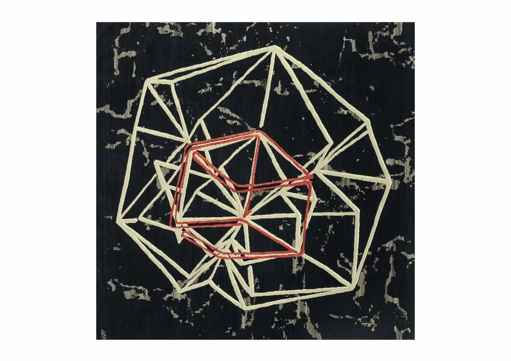 Contemporary carpets - Cube Rug — Gabriele Dal Dosso Collaboration - MAISON TAHISSA