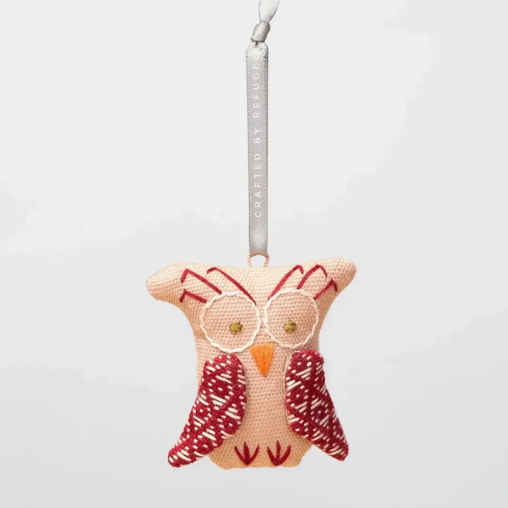 Christmas garlands and baubles - Mystic Owl Handcrafted Ornament - UNHCR/MADE51
