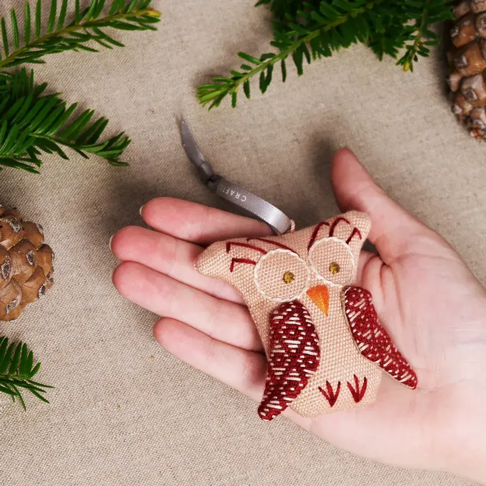 Christmas garlands and baubles - Mystic Owl Handcrafted Ornament - UNHCR/MADE51