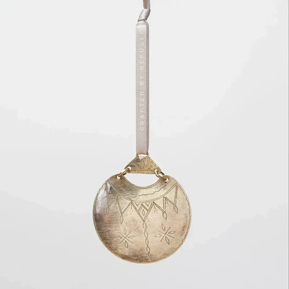 Christmas garlands and baubles - Desert Moon Handcrafted Ornament - UNHCR/MADE51