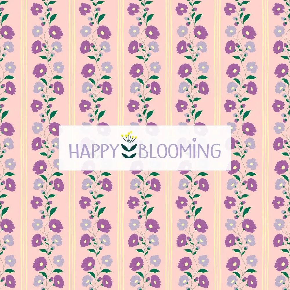Linge de lit - Motifs exclusifs - all over ou placés - HAPPY BLOOMING