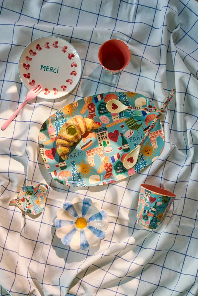 Assiettes au quotidien - rice Melamine - RICE