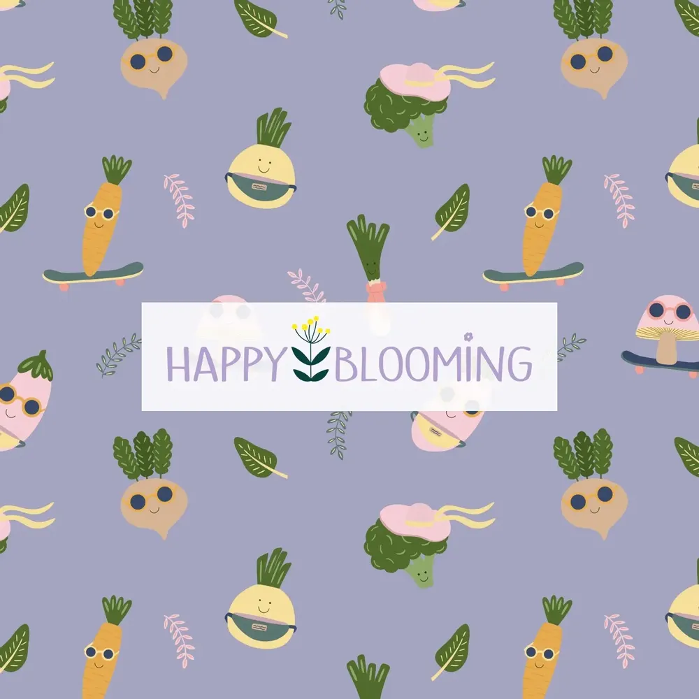 Linge de lit enfant - Motifs exclusifs - all over ou placés - HAPPY BLOOMING