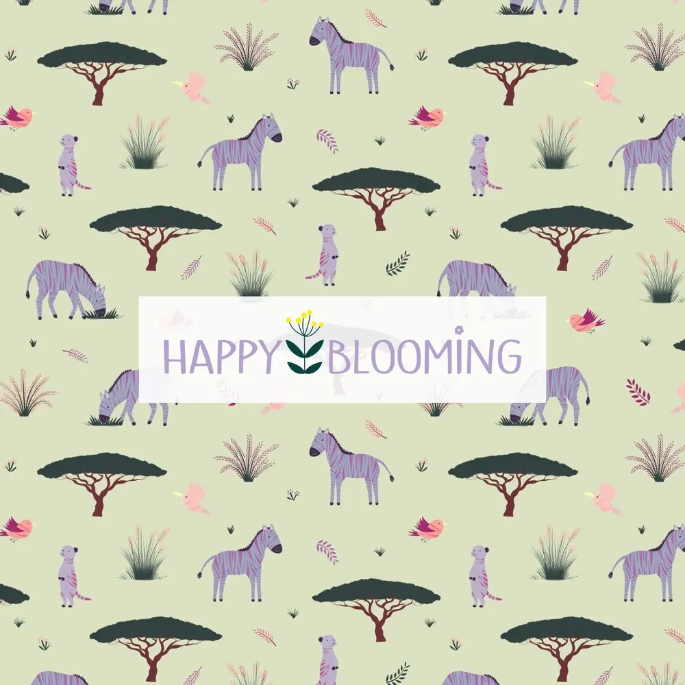 Linge de lit enfant - Motifs exclusifs - all over ou placés - HAPPY BLOOMING