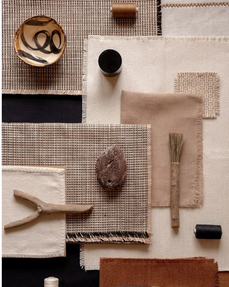 Upholstery fabrics - NO-MAD Woven Textured Furnishing Fabrics in Cotton - NO-MAD
