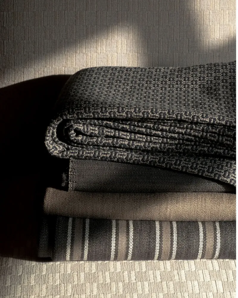 Upholstery fabrics - NO-MAD Woven Textured Furnishing Fabrics in Cotton - NO-MAD