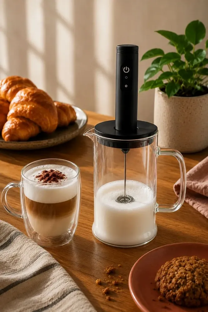 Coffee and tea - MILK FROTHER SET (NUTS) - M&CO