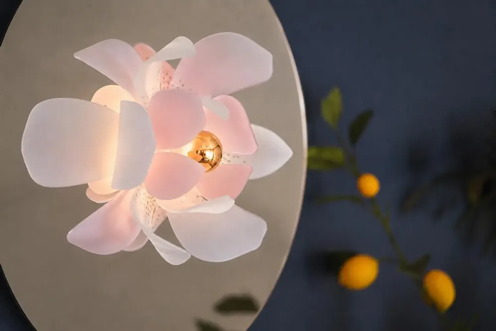 Hotel bedrooms - Lotus mirror and wall lamp - ANCA FETCU STUDIO