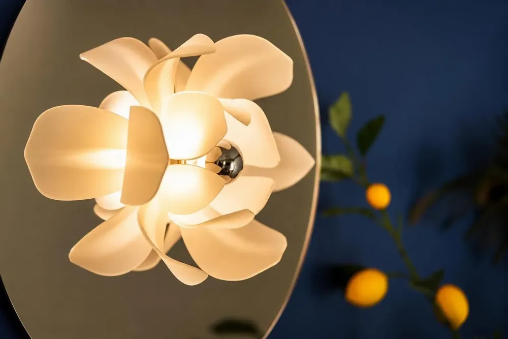 Hotel bedrooms - Lotus mirror and wall lamp - ANCA FETCU STUDIO