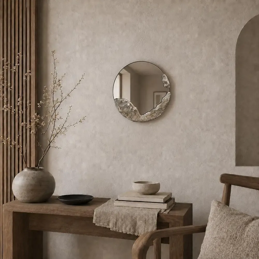Hotel bedrooms - Terra wall mirror - ANCA FETCU STUDIO