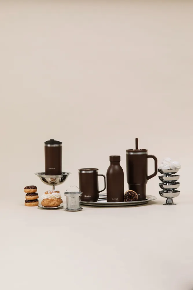 Mugs - Travel Mug : Your coffee break, wherever you go. - QWETCH