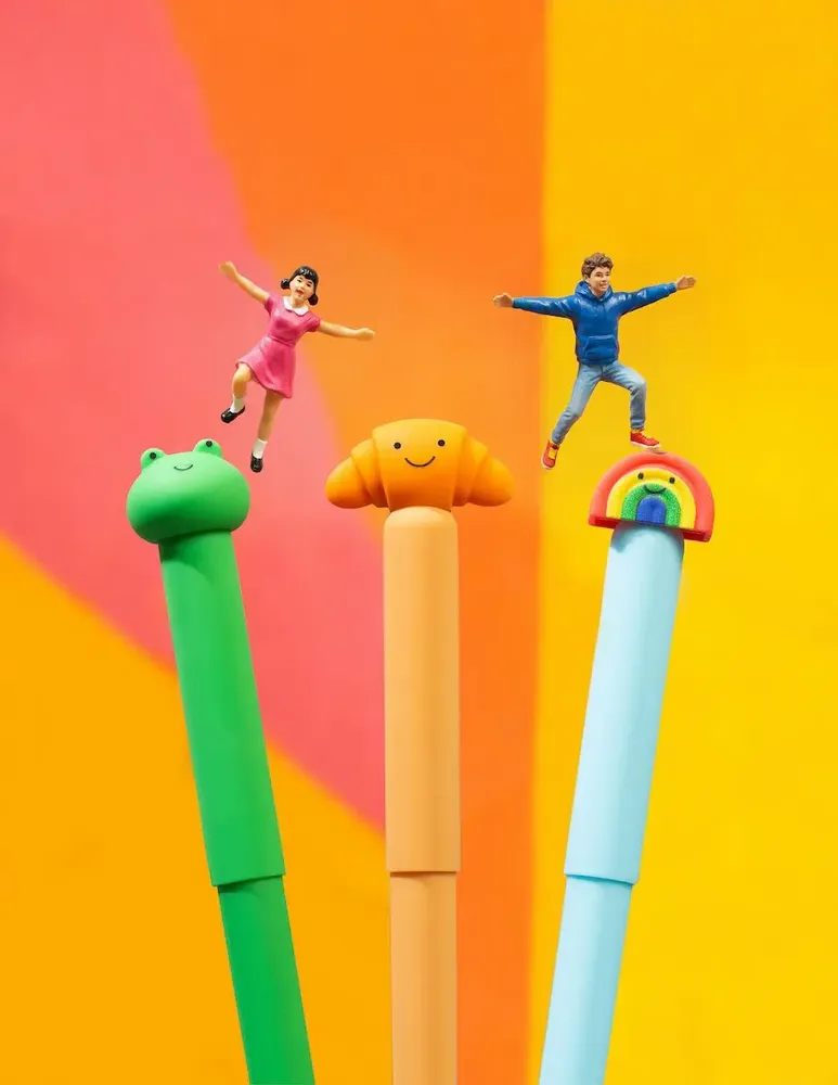 Papeterie bureau - Stylos gel effaçables - KIKKERLAND