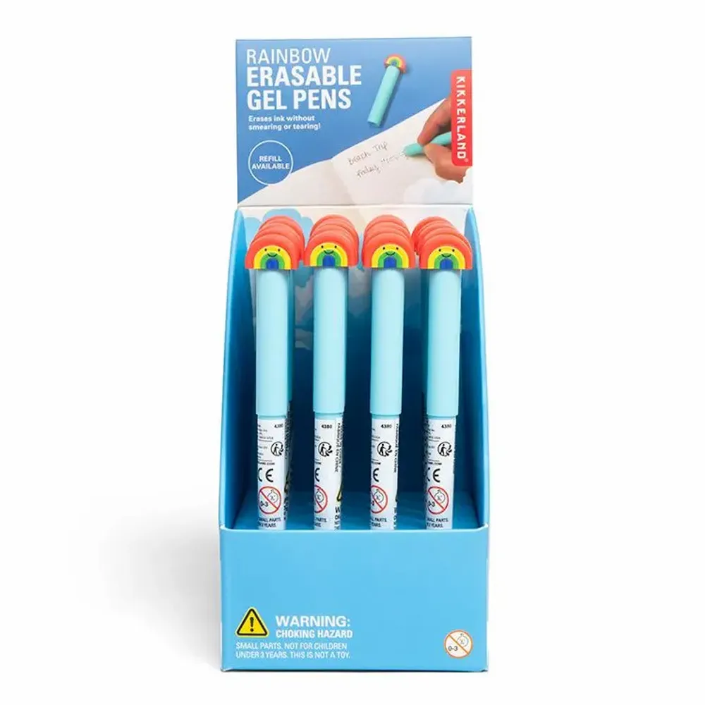 Papeterie bureau - Stylos gel effaçables - KIKKERLAND