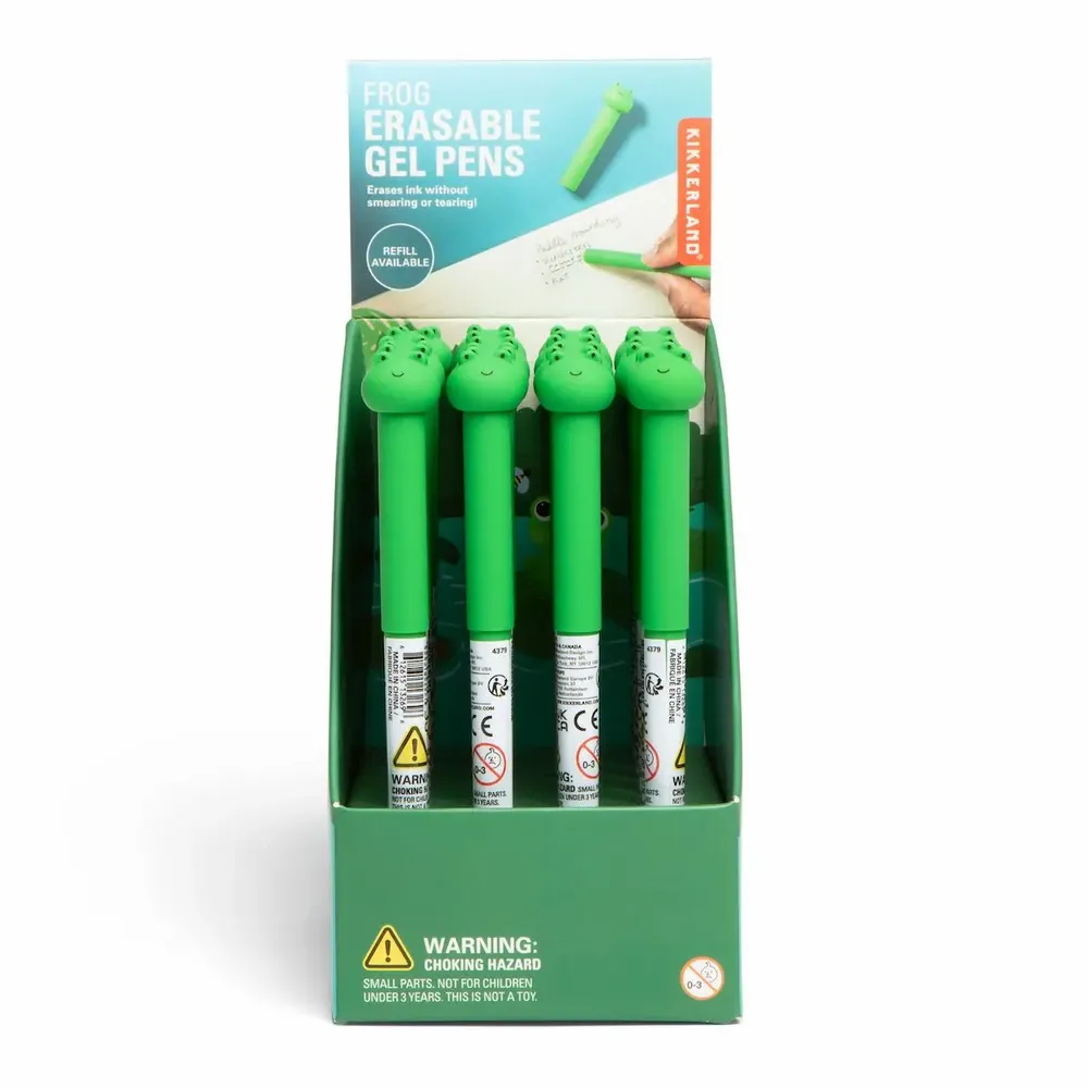 Papeterie bureau - Stylos gel effaçables - KIKKERLAND