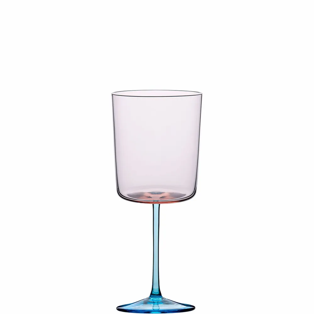 Verres à pied - Verre à vin rouge de la collection Edge, Rosaline - HARRACHOV GLASSWORKS