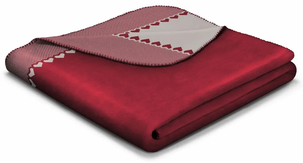 Throw blankets - Blanket Heart-Warming - BIEDERLACK