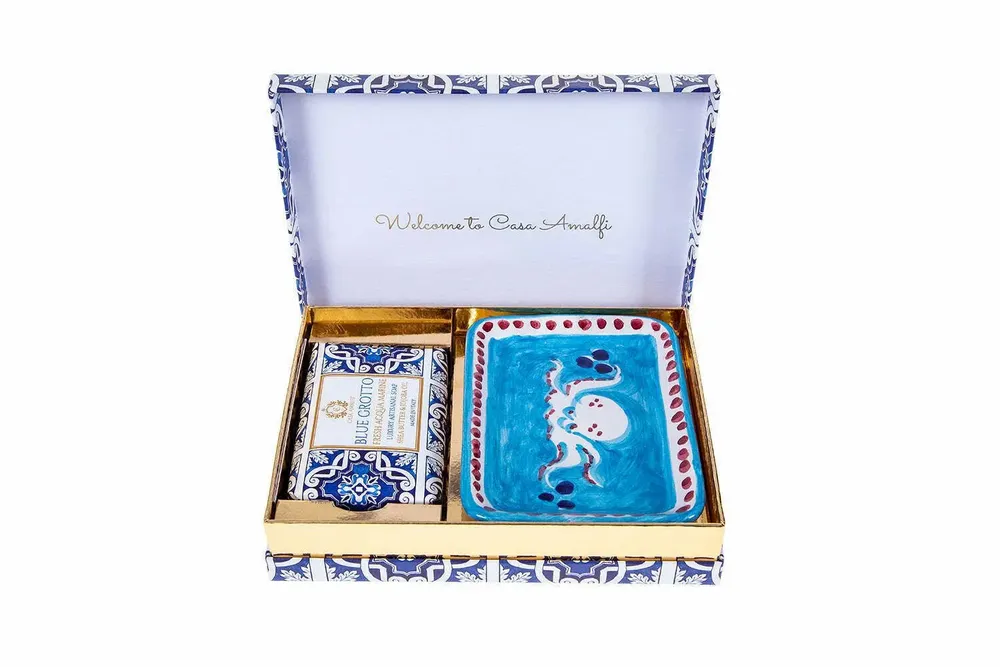 Savons - BLUE GROTTO - Coffret Cadeau Individuel - CASA AMALFI