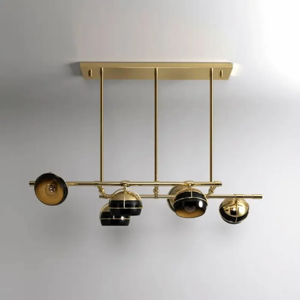 Hanging lights - Black Widow II Suspension Lamp Handmade by Creativemary - CREATIVEMARY