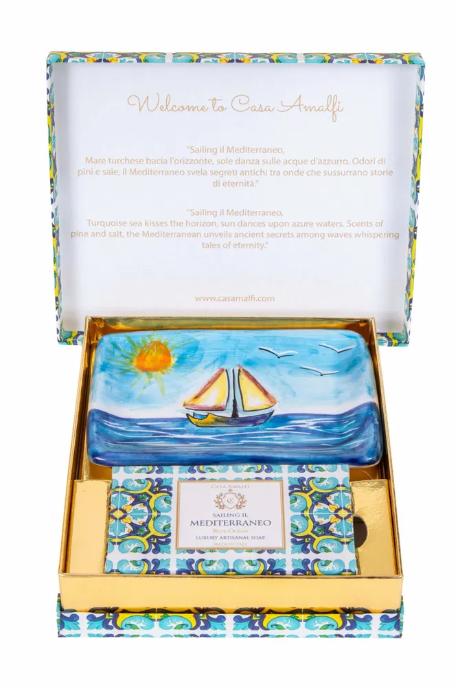 Parfums pour soi et eaux de toilette - SAILING IL MEDITERRANEO - Coffret Cadeau Individuel - CASA AMALFI