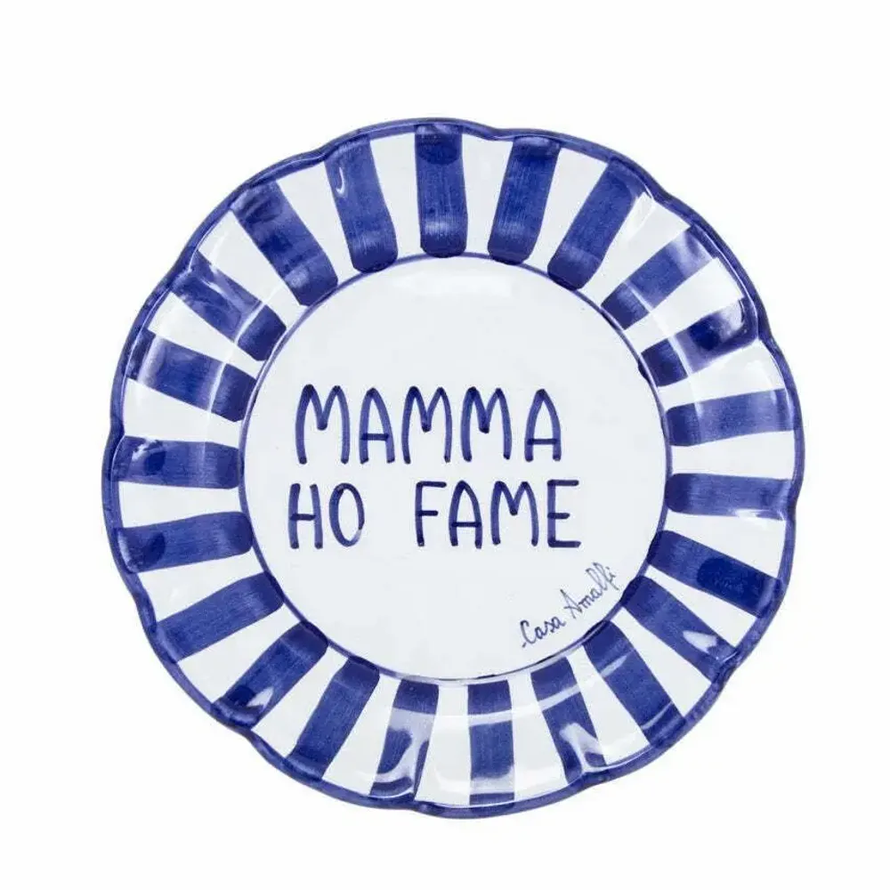 Parfums pour soi et eaux de toilette - TAVOLA FELICE - MAMMA HO FAME ASSIETTE - CASA AMALFI