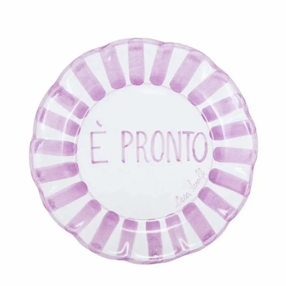 Parfums pour soi et eaux de toilette - TAVOLA FELICE - Coffret 8 Assiettes Lettres Bâton - CASA AMALFI
