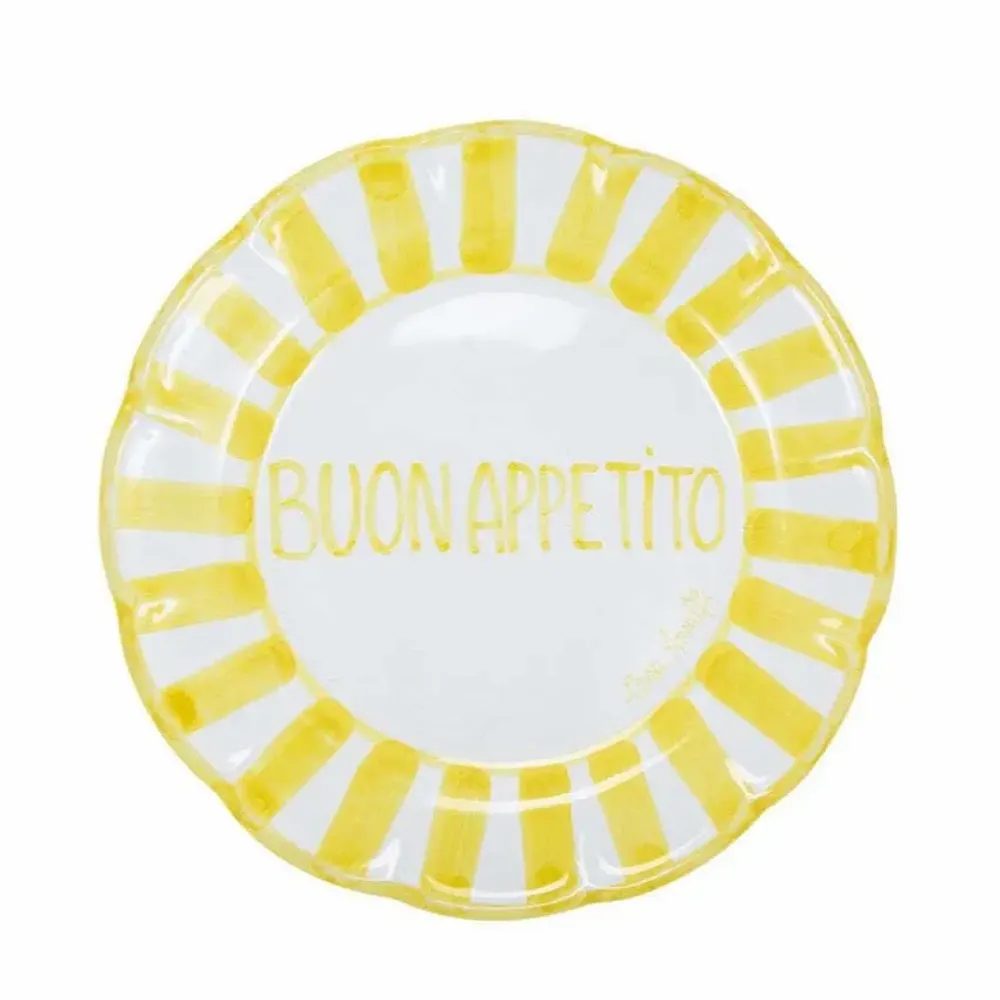 Parfums pour soi et eaux de toilette - TAVOLA FELICE - Coffret 8 Assiettes Lettres Bâton - CASA AMALFI