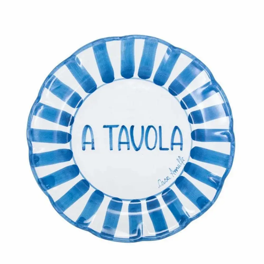 Parfums pour soi et eaux de toilette - TAVOLA FELICE - Coffret 8 Assiettes Lettres Bâton - CASA AMALFI