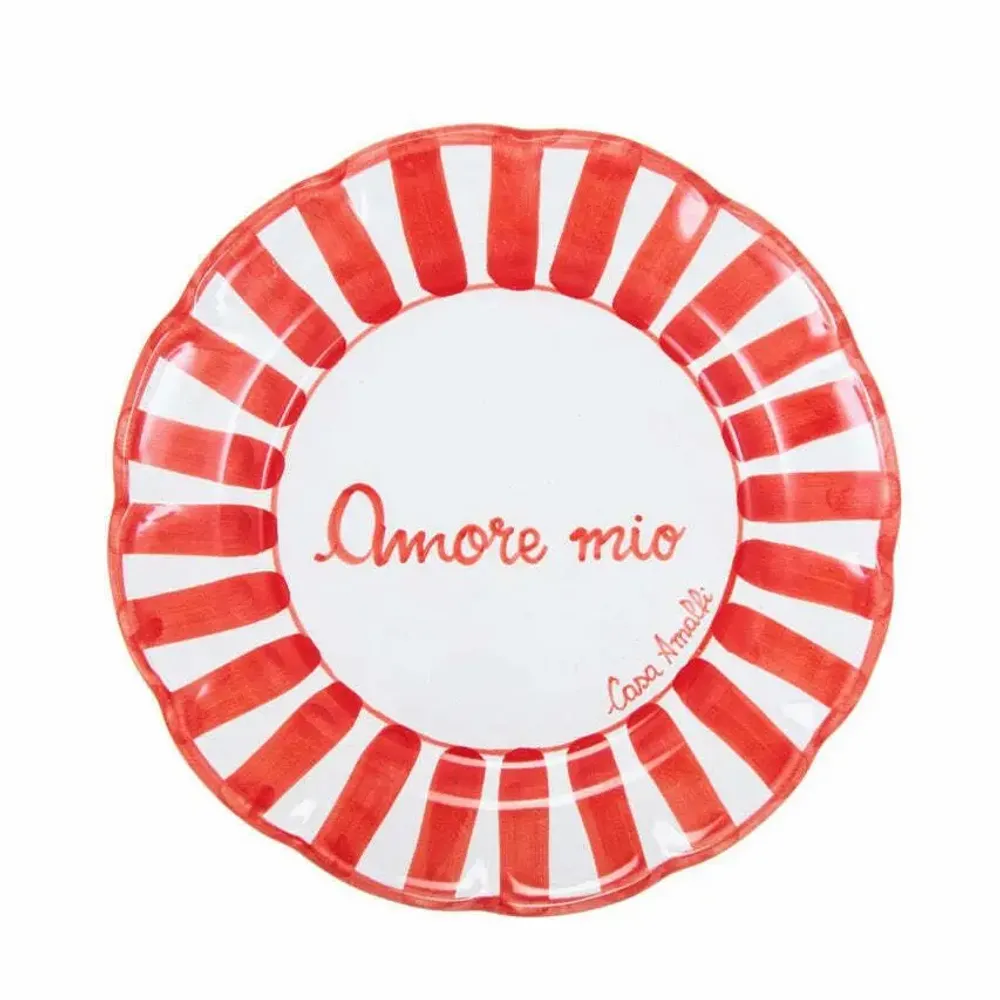 Parfums pour soi et eaux de toilette - TAVOLA FELICE - Coffret 8 Assiettes Lettres Cursives - CASA AMALFI
