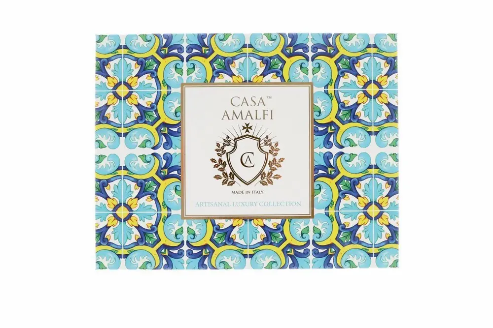 Fragrance for women & men - SAILING IL MEDITERRANEO - Sisal Bag Gift Set - CASA AMALFI