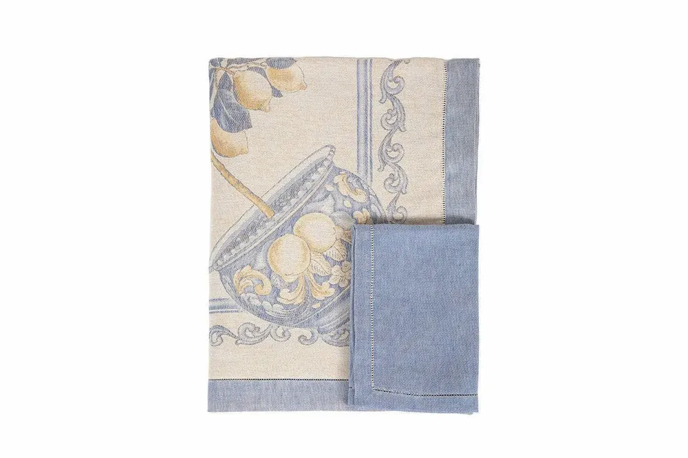 Fragrance for women & men - VILLA POMPEII TABLECLOTH 170cm x 290cm - CASA AMALFI