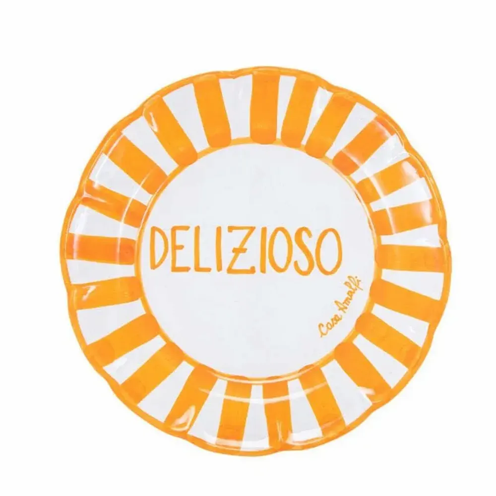 Fragrance for women & men - TAVOLA FELICE - DELIZIOSO DINNER PLATE - CASA AMALFI