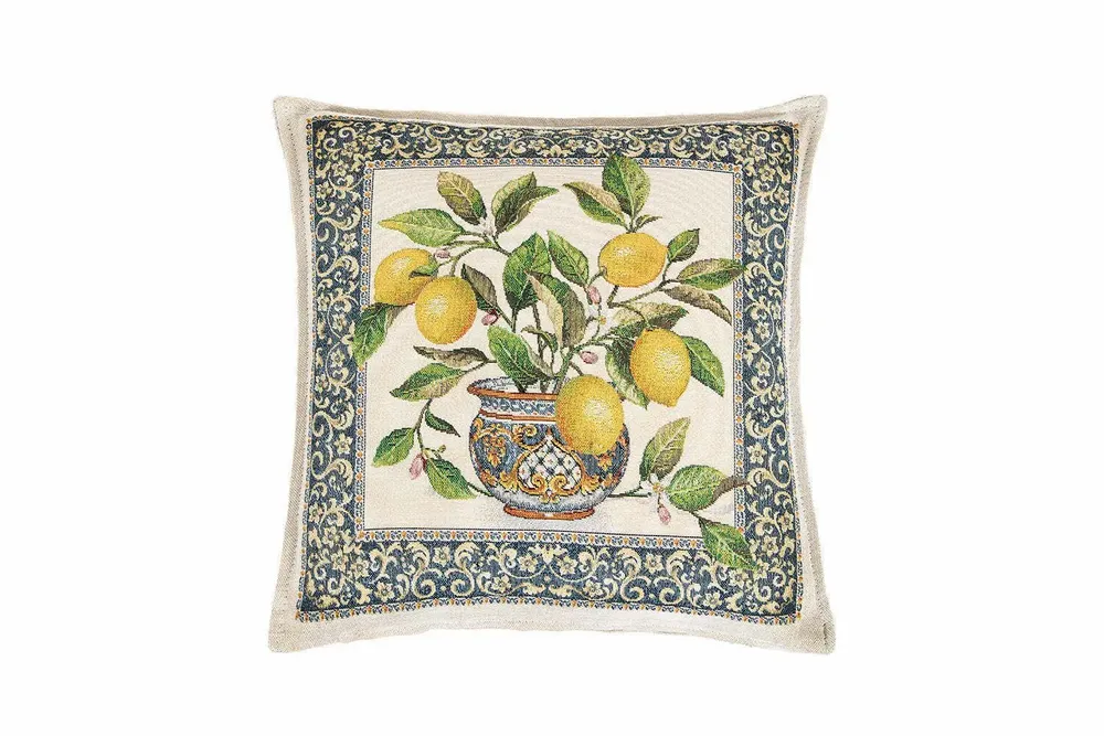 Fragrance for women & men - POSITANO LEMON CUSHION SET - CASA AMALFI