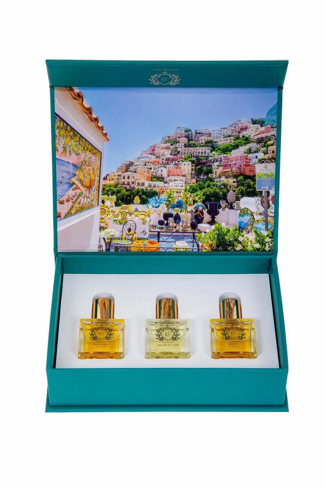 Fragrance for women & men - COLLECTION SET - Extrait de parfum Oil Roll-on 10ml 3 set - CASA AMALFI