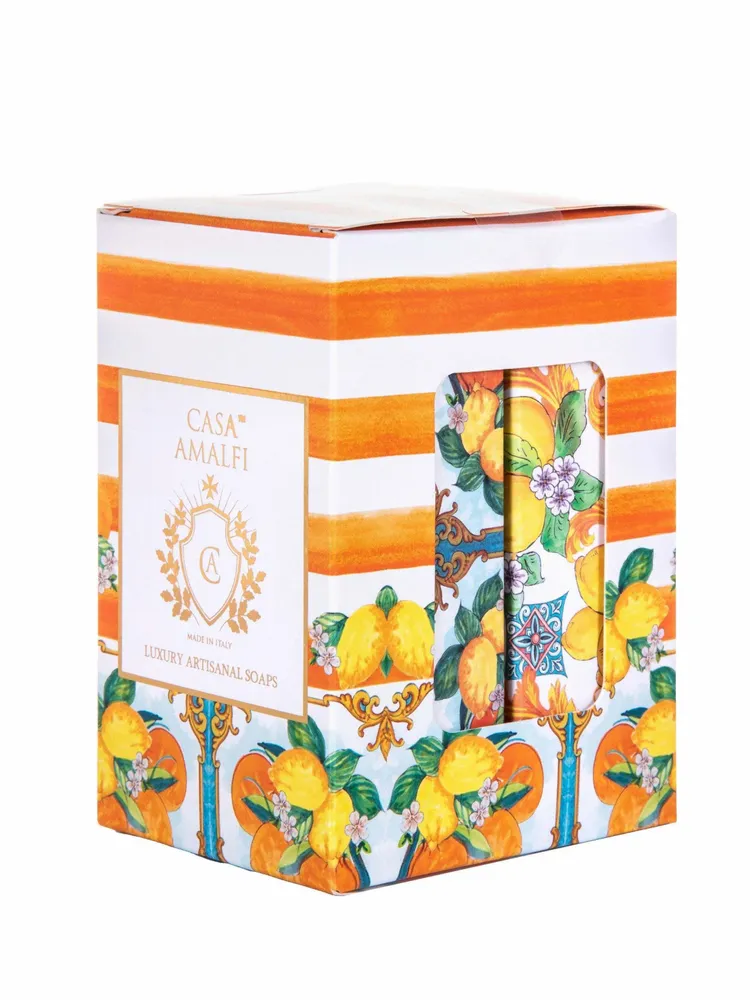 Parfums pour soi et eaux de toilette - SUMMER IN SORRENTO - Coffret 2 Savons - CASA AMALFI