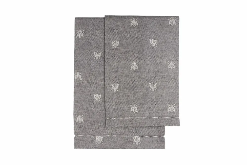 Fragrance for women & men - APE GREY BEE GUEST TOWEL SET - CASA AMALFI
