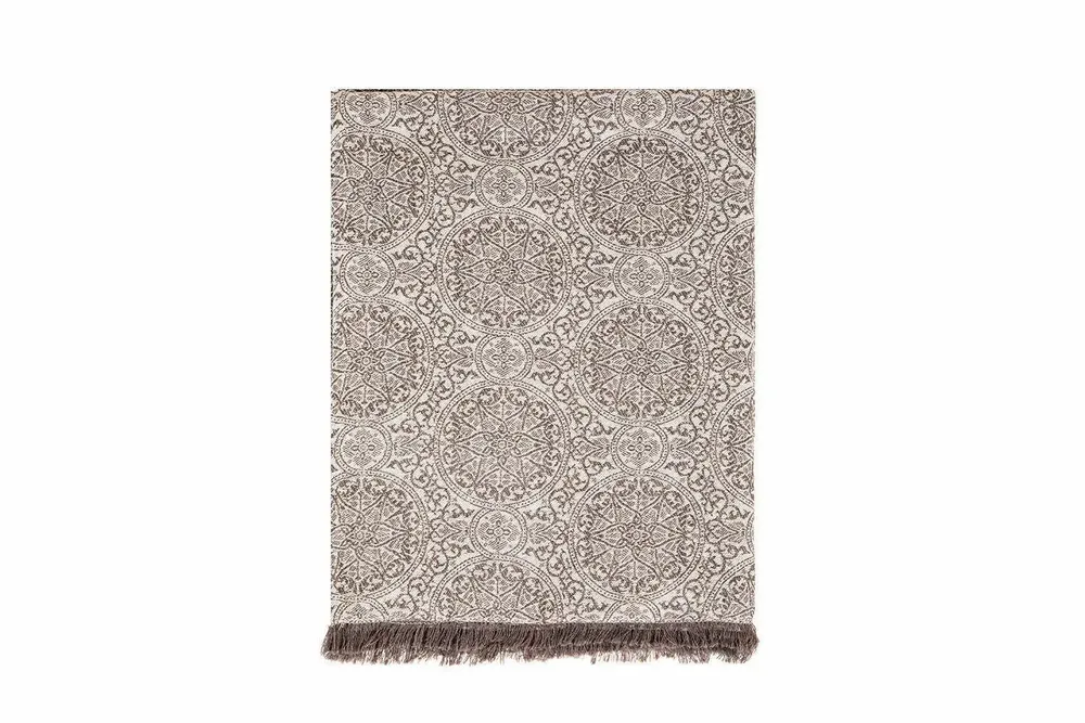 Fragrance for women & men - BROWN MOSAIC PLAID-THROW - CASA AMALFI